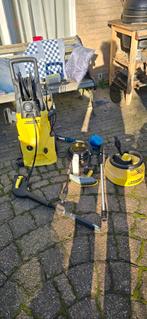 karcher hoge druk reiniger met terrasborstel, Tuin en Terras, Hogedrukreinigers, Ophalen, Gebruikt, Karcher terras reiniger, Elektrisch