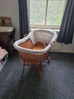 Rieten / rotan wieg, Kinderen en Baby's, Babywiegjes en Ledikanten, Ophalen, Gebruikt, Wieg