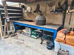 BBQ buiten tafel voor kamado, Tuin en Terras, Buitenkeukens, Ophalen, Zo goed als nieuw