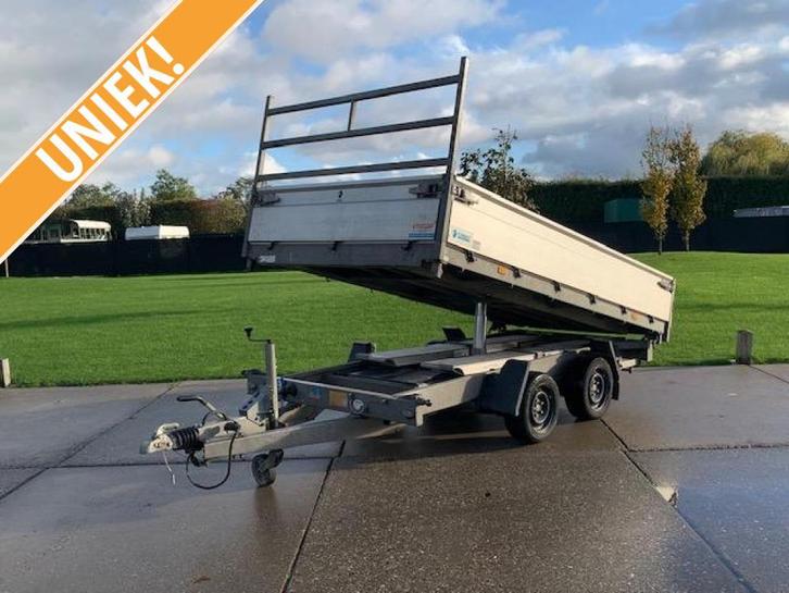 Hapert Cobalt oprij pakket / VOLLE aanhanger 3 zijdig kipper, Auto diversen, Aanhangers en Bagagewagens, Gebruikt