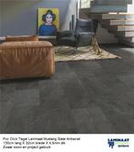 Pvc click Tegel Mustang Slate Zwart 4,5mm Top kwaliteit, 75 m² of meer, Nieuw, Grijs, Ophalen of Verzenden