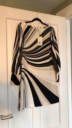 Nieuw ! H&M x Richard Allan maat 40 retro jurk, Maat 38/40 (M), H&M, Beige, Nieuw