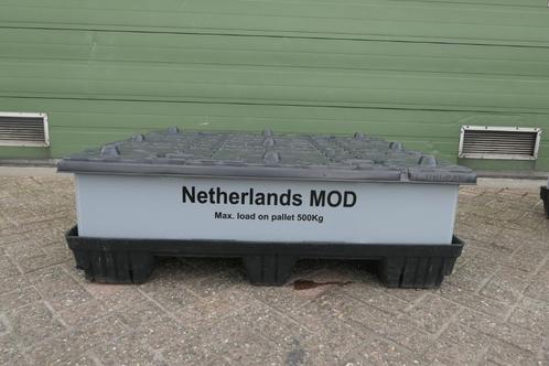 Uni-pak palletbox opvouwbare palletbak kunststof pallet, Doe-het-zelf en Verbouw, Kratten en Dozen, Gebruikt, Overige typen, 100 cm of meer