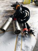 Div Audio kabels 4x, Ophalen, Zo goed als nieuw, Overige typen