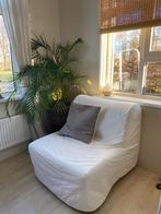 Ikea Lycksele slaapfauteuil, Huis en Inrichting, Slaapkamer | Slaapbanken, Ophalen, Eenpersoons, Wit, 190 cm of minder