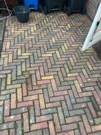 Nette straatklinkers 53m2 GRATIS, Ophalen, Gebruikt, Klinkers, Minder dan 5 m²