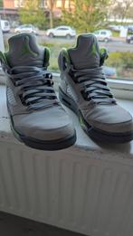 Air Jordan 5 retro silver/green maat 45, Zo goed als nieuw, Ophalen, Overige kleuren