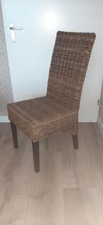 Rotan stoelen (4 stuks) voor onder de overkapping, Ophalen, Gebruikt, Rotan
