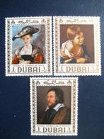 Postzegels Dubai 1969 schilderijen - cw. € 8,00 postfris (2), Postzegels en Munten, Postzegels | Azië, Ophalen of Verzenden, Postfris