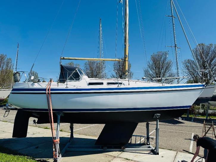 Contest 30 A (1977), Watersport en Boten, Kajuitzeilboten en Zeiljachten, Gebruikt, Tourjacht of Cruiser, Polyester, 9 tot 12 meter