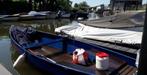 Mooie Giethoornse stalen boot, punter, Ophalen, Gebruikt