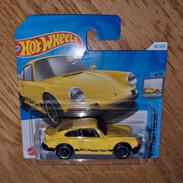 424 - Hotwheels Porsche Carrera RS in verpakking.  beschikbaar voor biedingen