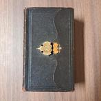 Antiek Bijbeltje met 14K Gouden Slot 1881, Ophalen of Verzenden, Onbekend