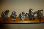5 MOOIE GEKLEURDE MUZIEK POPPETJES ( CLOWNS ), Ophalen of Verzenden, Zo goed als nieuw