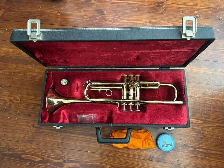 Trompet in originele koffer, lang niet gebruikt, Nijmegen, Muziek en Instrumenten, Blaasinstrumenten | Trompetten, Gebruikt, Overige typen