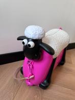 Shaun het schaap koffer roze, Ophalen of Verzenden, Zo goed als nieuw, Hard kunststof, Wieltjes