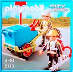 City Action Team Stadsreinigers 6113, Kinderen en Baby's, Speelgoed | Playmobil, Ophalen of Verzenden, Zo goed als nieuw, Complete set