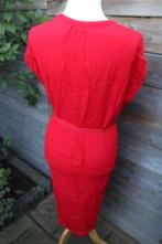 Jurk rood By Bar mt L Vaste prijs, Kleding | Dames, Jurken, By bar, Maat 42/44 (L), Ophalen of Verzenden, Zo goed als nieuw