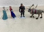 Disney frozen poppetjes elsa anna kristoff sven figuren, Ophalen of Verzenden, Overige figuren, Zo goed als nieuw, Beeldje of Figuurtje