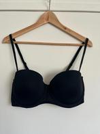 H&M beha bh zwart 80C 80 C balconette met anti-slip randje, H&M, Ophalen of Verzenden, Zwart, BH