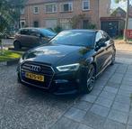 Audi A3 35 Tfsi 150pk S Tronic 3x s-line 2020 Zwart, Auto's, Audi, Stof, 1498 cc, Zwart, 4 cilinders