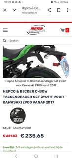 Hepco & Becker Kawasaki z900 vanaf 2016 C-bouw rek, Motoren, Tuning en Styling, Ophalen of Verzenden