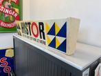 HISTOR verf oude reclame lichtbak, Verzamelen, Ophalen, Gebruikt, ., Lichtbak of (neon) lamp