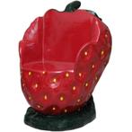 Aardbei stoel volwassenen - aardbeistoel polyester