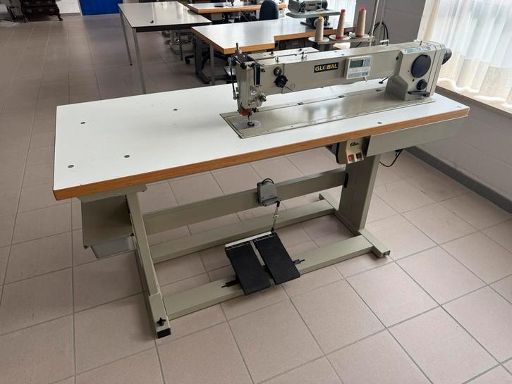 Global ZZ 567 - 75TD industrie naaimachine lange arm 75cm, Hobby en Vrije tijd, Naaimachines en Toebehoren, Zo goed als nieuw