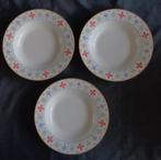 FROUKJE SERVIES 3x diep soep pasta bord 22cm deep plate Tell, Huis en Inrichting, Postbus 64461, Brunssum, Nederland, Verzenden