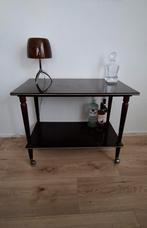 Vintage trolley/ serveerwagen in nette staat, Ophalen, Gebruikt, 50 tot 100 cm, Vintage