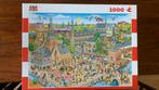 Puzzel van Alkmaar. 1000 stukjes, Ophalen, 500 t/m 1500 stukjes, Zo goed als nieuw