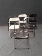 Gioncarlo Pirretti Plia stoelen, Huis en Inrichting, Stoelen, Ophalen, Gebruikt, Overige kleuren, Metaal