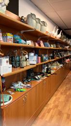 Gehele winkel inventaris inclusief stellingen en kasten., Zakelijke goederen, Ophalen of Verzenden