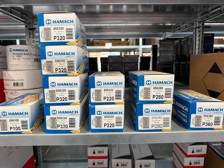 Hamach schuurpapier 81x153mm, Doe-het-zelf en Verbouw, Gereedschap | Schuurmachines, Nieuw, Overige typen, Minder dan 600 watt