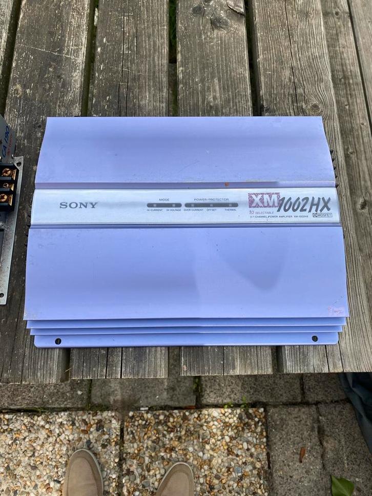 Sony XM-1002HX Versterker plus Caliber CA 190, Auto diversen, Autospeakers, Gebruikt, Ophalen