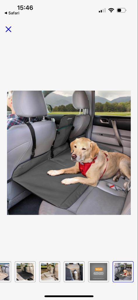 Kurgo Achterbankverlenging Hond, Auto diversen, Hondenrekken, Gebruikt, Ophalen of Verzenden