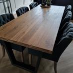 Mooi grote eetkamertafel 2,50 mtr bij 1 mtr Henders en Hazel, Huis en Inrichting, Tafels | Eettafels, Ophalen, 200 cm of meer
