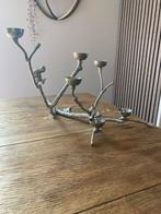 Kandelaar Pols Potten Twiggy zilver, Ophalen of Verzenden, Zo goed als nieuw, Overige materialen, Minder dan 25 cm