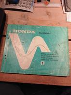 Parts catalogus honda xl500sz, Motoren, Handleidingen en Instructieboekjes, Ophalen of Verzenden, Honda