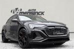 Audi Q8 e-tron 55 Quattro / 2x S-line/ Luchtvering/ Standkac, Auto's, Audi, Automaat, Zwart, Bruin, 33 min