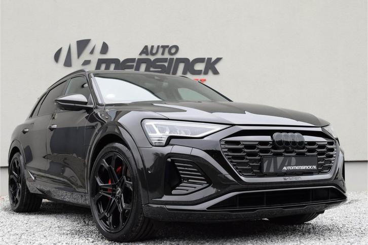 Audi Q8 e-tron 55 Quattro / 2x S-line/ Luchtvering/ Standkac, Auto's, Audi, Bedrijf, Te koop, Q8 e-tron, 4x4, Airconditioning