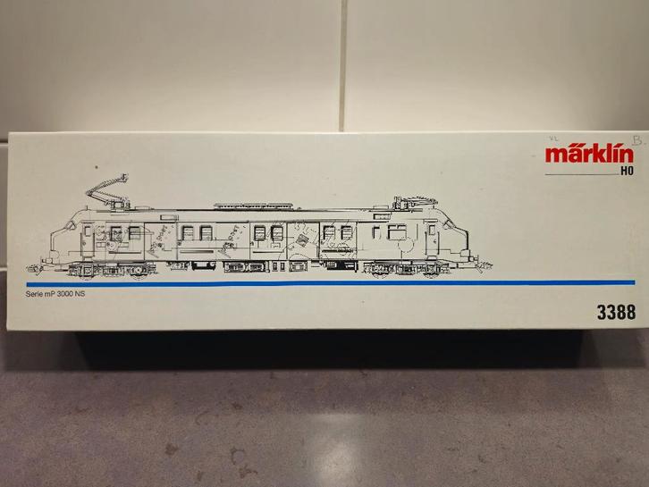 Marklin Motorpost definitief uiterlijk, Hobby en Vrije tijd, Modeltreinen | H0, Nieuw, Locomotief, Wisselstroom, Märklin, NS, Ophalen of Verzenden