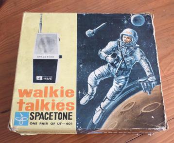 Vintage Spacetone Walkie Talkies uit 1968 beschikbaar voor biedingen