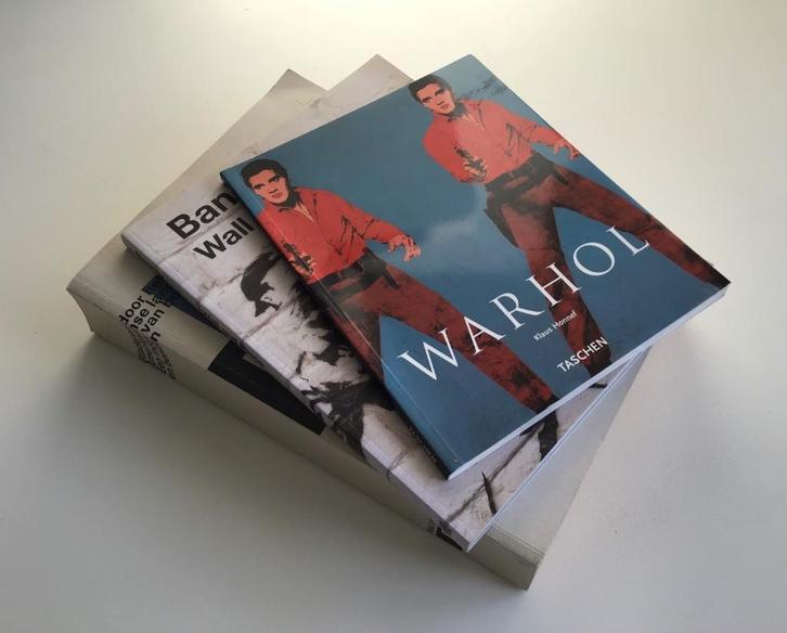 Banksy. Warhol. En Bladeren., Boeken, Kunst en Cultuur | Fotografie en Design, Zo goed als nieuw, Overige onderwerpen, Verzenden