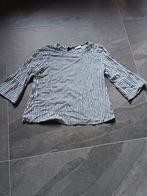Vila blouse met roze blauwe strepen driekwart mouwen maat M, Maat 38/40 (M), Blauw, Vila, Ophalen of Verzenden