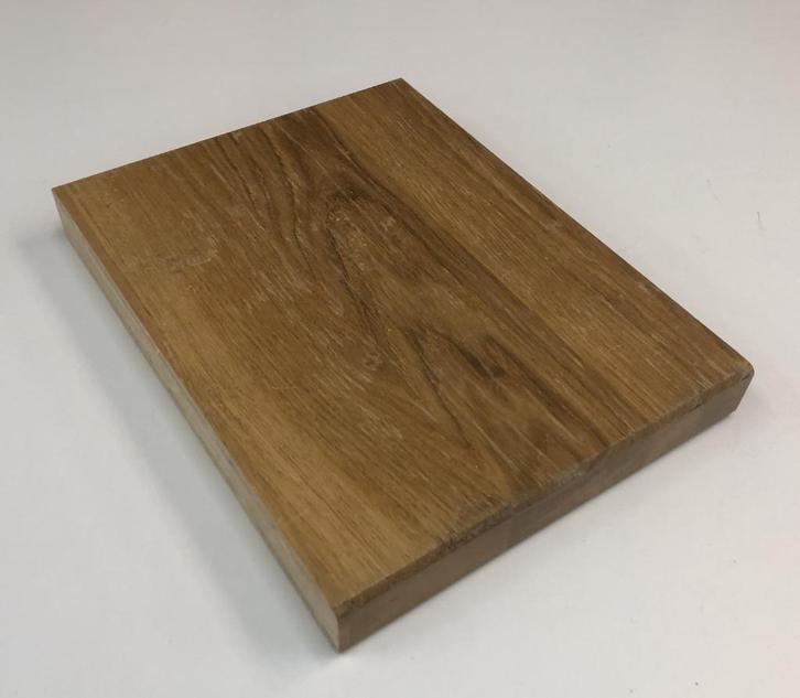 Eiken 102 X 12 X 4 cm geschaafd 12 euro. en andere maten, Doe-het-zelf en Verbouw, Hout en Planken, Nieuw, Balk, Eiken, Minder dan 200 cm