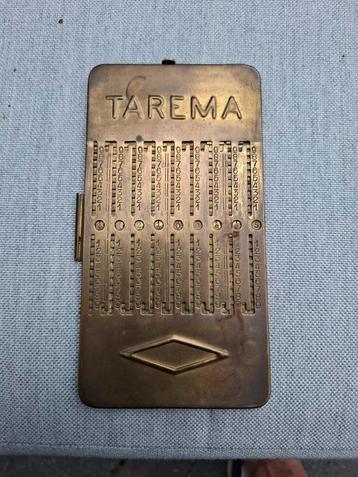 Vintage Tarema Rekenmachine - Zonder Staafje beschikbaar voor biedingen