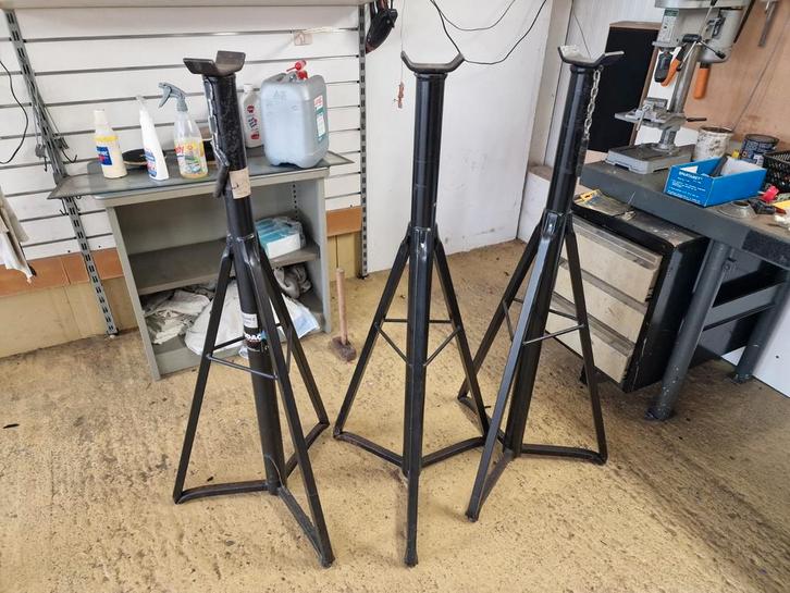 Rodac Assteunen 2,5t -  3 stuks, Auto diversen, Krikken, Gebruikt, Garagekrik, Ophalen