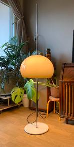 Vintage gepo mushroom vloerlamp, Huis en Inrichting, Lampen | Vloerlampen, Ophalen of Verzenden, Zo goed als nieuw, Metaal, 150 tot 200 cm